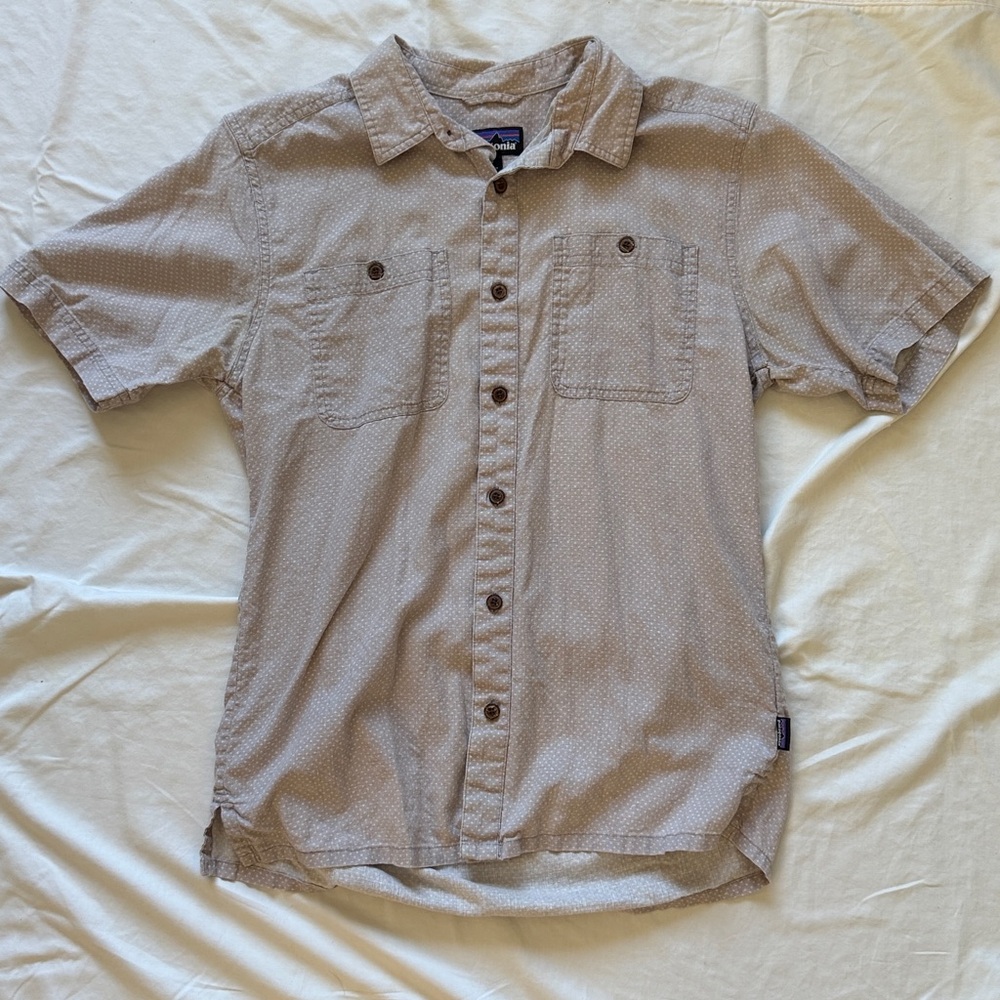 Patagonia Gray Short Sleeve Shirt